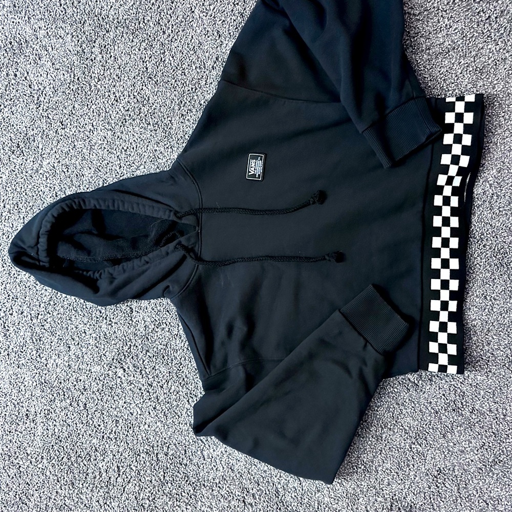 Vans crop hoodie (new never worn)